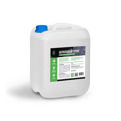 Акриловый грунт глубокого проникновения, 10 л, Битум Продукт